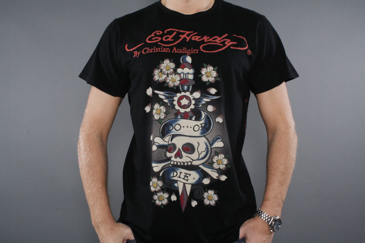 Ed Hardy Dos Or Die Tee