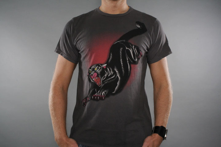 Ed Hardy Panther Jumping