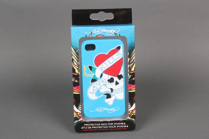 Ed Hardy LKS Blue Gel Case