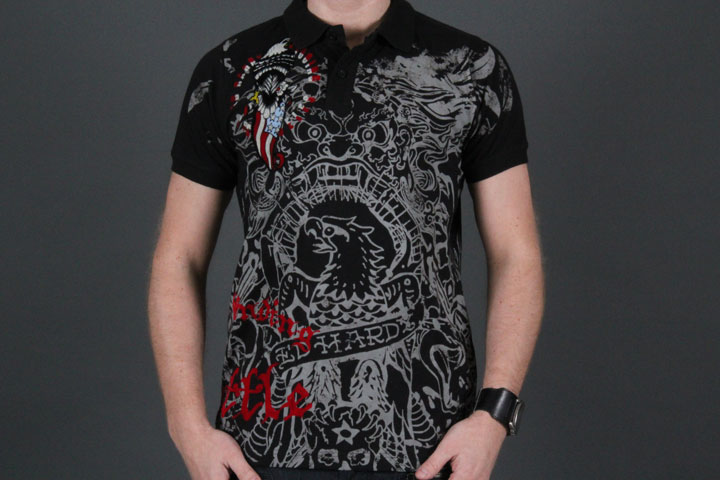 Ed Hardy Eagle Black MEFAEA88