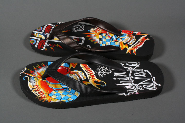 Shiroi Neko Slippers 002