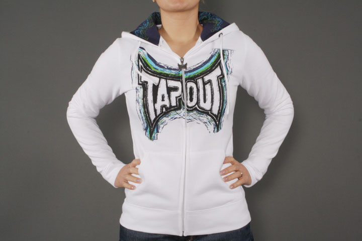 Tapout Sketch Zip Up Hood