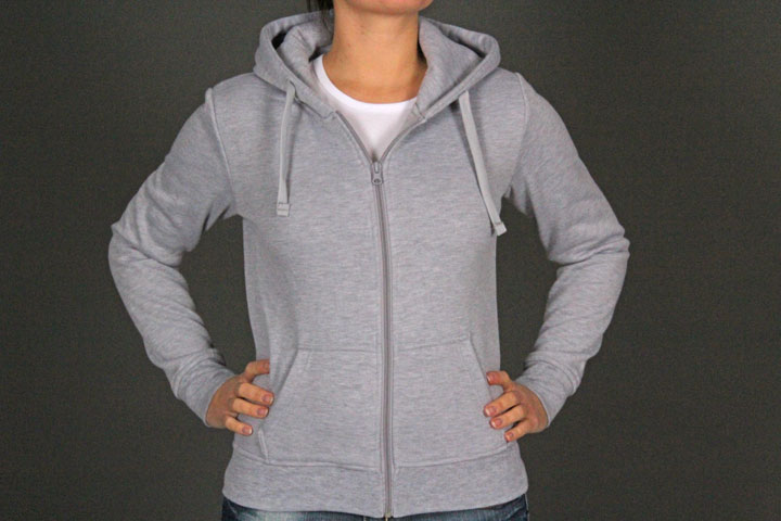 Urban Classics Zip Hoody TB079 Grey