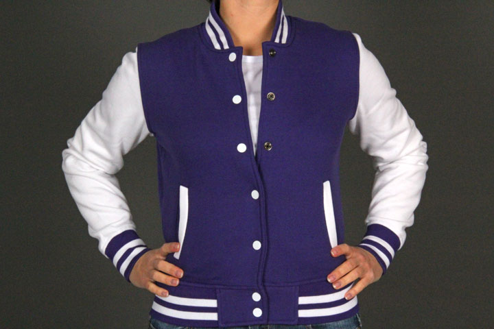 2Tone C.Sweatjacket TB218 Purple